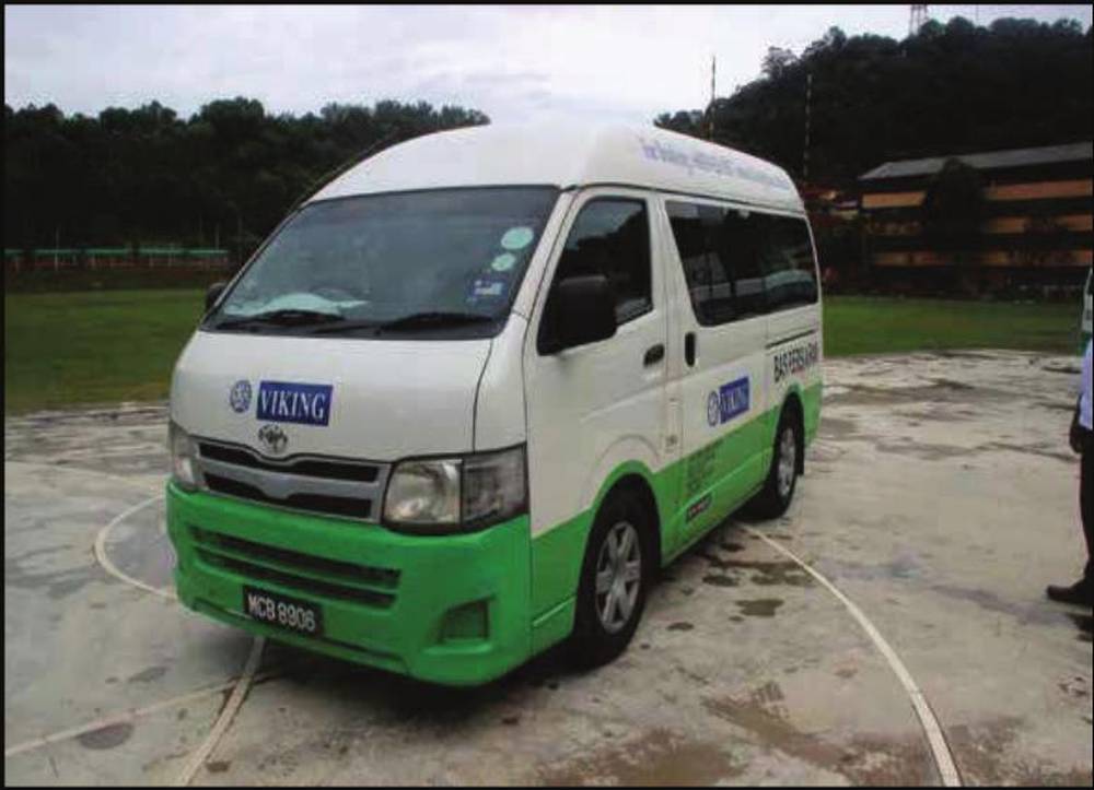 11-seater tour van